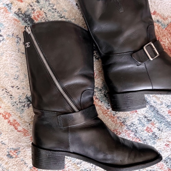 Chanel Moto Boots SALE FIRM!111 Weekend Special - Picture 8 of 11
